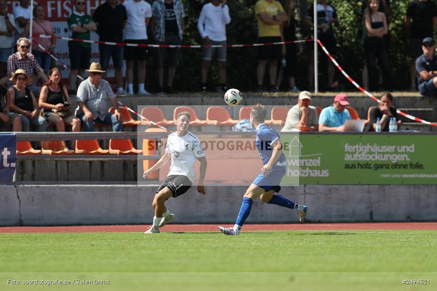 sport, action, Toto-Pokal Runde 1, Sportgelände, Fussball, FCS, FC06, Bad Kissingen, BFV, 19.07.2025, 1. FC Schweinfurt 1905, 1. FC 06 Bad Kissingen - Bild-ID: 2494351