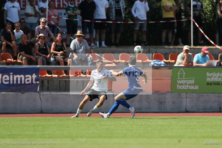 sport, action, Toto-Pokal Runde 1, Sportgelände, Fussball, FCS, FC06, Bad Kissingen, BFV, 19.07.2025, 1. FC Schweinfurt 1905, 1. FC 06 Bad Kissingen - Bild-ID: 2494352