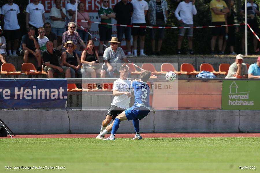 sport, action, Toto-Pokal Runde 1, Sportgelände, Fussball, FCS, FC06, Bad Kissingen, BFV, 19.07.2025, 1. FC Schweinfurt 1905, 1. FC 06 Bad Kissingen - Bild-ID: 2494353
