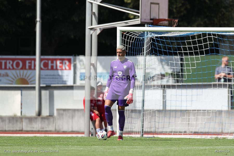 sport, action, Toto-Pokal Runde 1, Sportgelände, Fussball, FCS, FC06, Bad Kissingen, BFV, 19.07.2025, 1. FC Schweinfurt 1905, 1. FC 06 Bad Kissingen - Bild-ID: 2494359