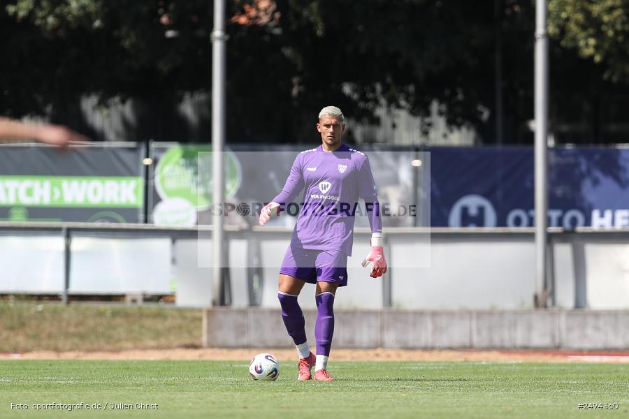 sport, action, Toto-Pokal Runde 1, Sportgelände, Fussball, FCS, FC06, Bad Kissingen, BFV, 19.07.2025, 1. FC Schweinfurt 1905, 1. FC 06 Bad Kissingen - Bild-ID: 2494360