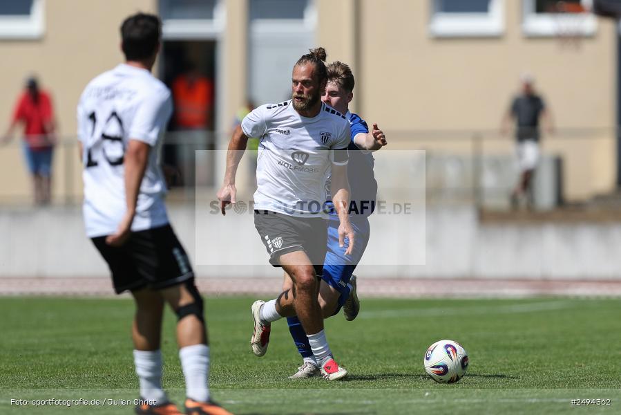 sport, action, Toto-Pokal Runde 1, Sportgelände, Fussball, FCS, FC06, Bad Kissingen, BFV, 19.07.2025, 1. FC Schweinfurt 1905, 1. FC 06 Bad Kissingen - Bild-ID: 2494362
