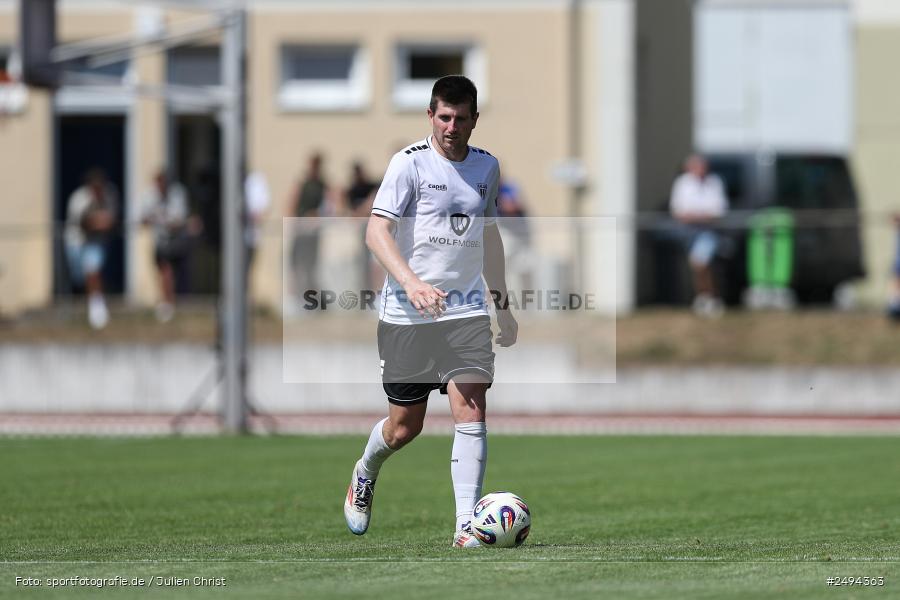 sport, action, Toto-Pokal Runde 1, Sportgelände, Fussball, FCS, FC06, Bad Kissingen, BFV, 19.07.2025, 1. FC Schweinfurt 1905, 1. FC 06 Bad Kissingen - Bild-ID: 2494363