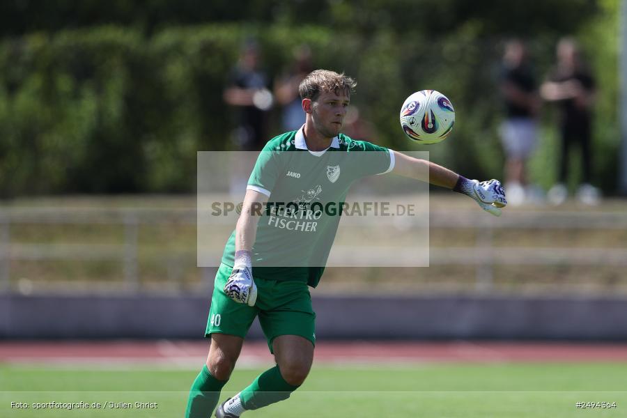 sport, action, Toto-Pokal Runde 1, Sportgelände, Fussball, FCS, FC06, Bad Kissingen, BFV, 19.07.2025, 1. FC Schweinfurt 1905, 1. FC 06 Bad Kissingen - Bild-ID: 2494364