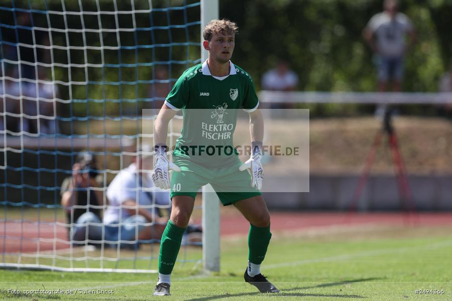 sport, action, Toto-Pokal Runde 1, Sportgelände, Fussball, FCS, FC06, Bad Kissingen, BFV, 19.07.2025, 1. FC Schweinfurt 1905, 1. FC 06 Bad Kissingen - Bild-ID: 2494366