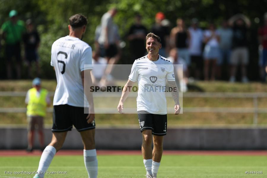 sport, action, Toto-Pokal Runde 1, Sportgelände, Fussball, FCS, FC06, Bad Kissingen, BFV, 19.07.2025, 1. FC Schweinfurt 1905, 1. FC 06 Bad Kissingen - Bild-ID: 2494368