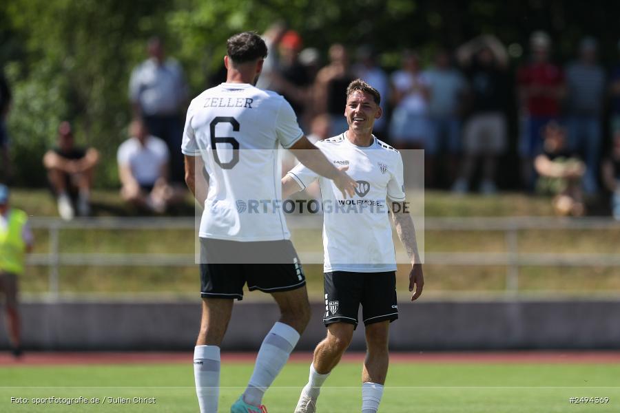 sport, action, Toto-Pokal Runde 1, Sportgelände, Fussball, FCS, FC06, Bad Kissingen, BFV, 19.07.2025, 1. FC Schweinfurt 1905, 1. FC 06 Bad Kissingen - Bild-ID: 2494369