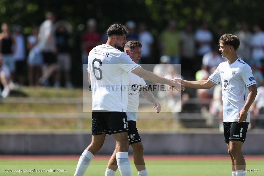sport, action, Toto-Pokal Runde 1, Sportgelände, Fussball, FCS, FC06, Bad Kissingen, BFV, 19.07.2025, 1. FC Schweinfurt 1905, 1. FC 06 Bad Kissingen - Bild-ID: 2494371