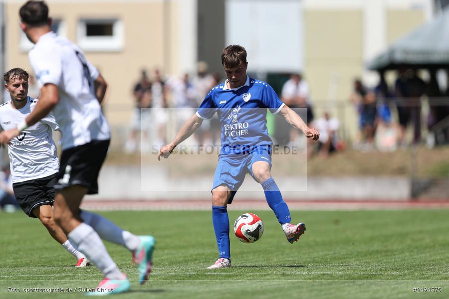 sport, action, Toto-Pokal Runde 1, Sportgelände, Fussball, FCS, FC06, Bad Kissingen, BFV, 19.07.2025, 1. FC Schweinfurt 1905, 1. FC 06 Bad Kissingen - Bild-ID: 2494375