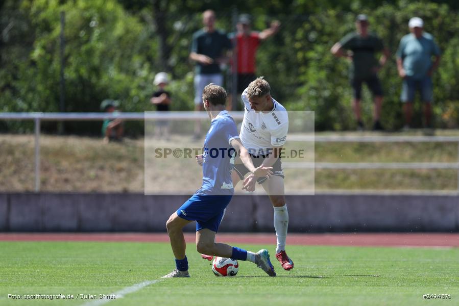 sport, action, Toto-Pokal Runde 1, Sportgelände, Fussball, FCS, FC06, Bad Kissingen, BFV, 19.07.2025, 1. FC Schweinfurt 1905, 1. FC 06 Bad Kissingen - Bild-ID: 2494376