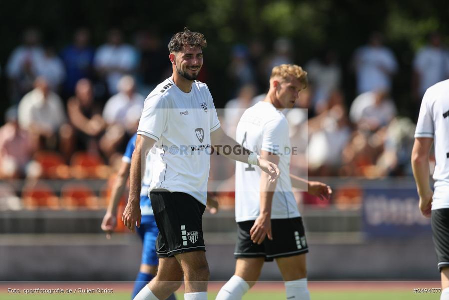 sport, action, Toto-Pokal Runde 1, Sportgelände, Fussball, FCS, FC06, Bad Kissingen, BFV, 19.07.2025, 1. FC Schweinfurt 1905, 1. FC 06 Bad Kissingen - Bild-ID: 2494377