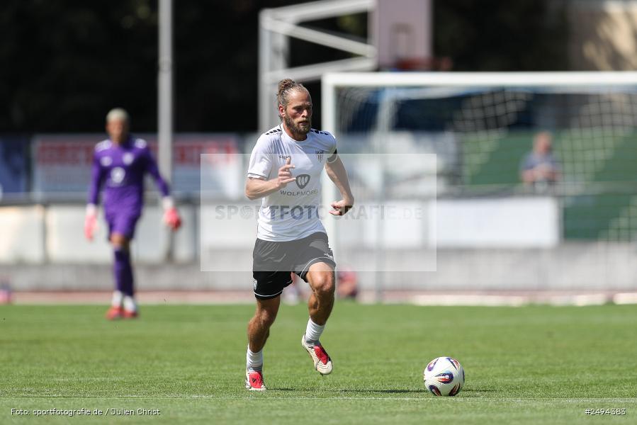 sport, action, Toto-Pokal Runde 1, Sportgelände, Fussball, FCS, FC06, Bad Kissingen, BFV, 19.07.2025, 1. FC Schweinfurt 1905, 1. FC 06 Bad Kissingen - Bild-ID: 2494383