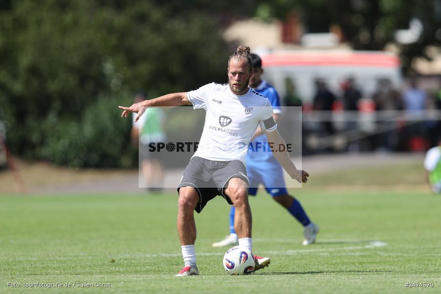 sport, action, Toto-Pokal Runde 1, Sportgelände, Fussball, FCS, FC06, Bad Kissingen, BFV, 19.07.2025, 1. FC Schweinfurt 1905, 1. FC 06 Bad Kissingen - Bild-ID: 2494390