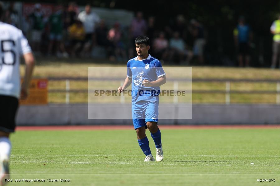 sport, action, Toto-Pokal Runde 1, Sportgelände, Fussball, FCS, FC06, Bad Kissingen, BFV, 19.07.2025, 1. FC Schweinfurt 1905, 1. FC 06 Bad Kissingen - Bild-ID: 2494393