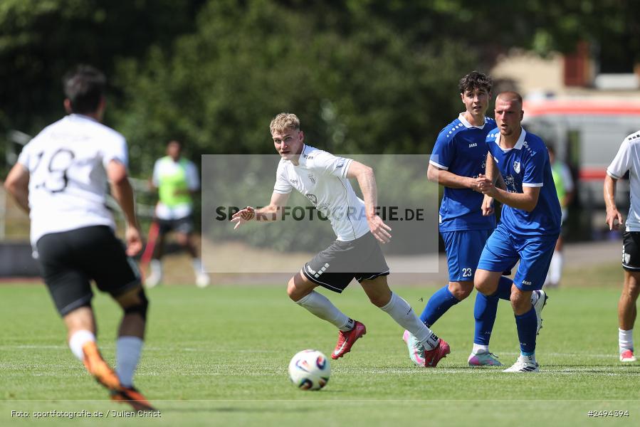 sport, action, Toto-Pokal Runde 1, Sportgelände, Fussball, FCS, FC06, Bad Kissingen, BFV, 19.07.2025, 1. FC Schweinfurt 1905, 1. FC 06 Bad Kissingen - Bild-ID: 2494394