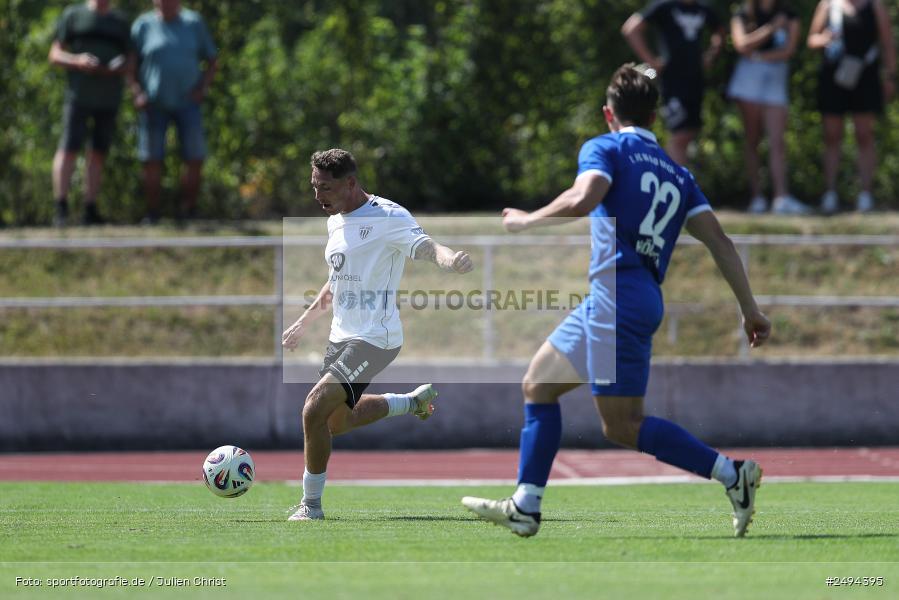 sport, action, Toto-Pokal Runde 1, Sportgelände, Fussball, FCS, FC06, Bad Kissingen, BFV, 19.07.2025, 1. FC Schweinfurt 1905, 1. FC 06 Bad Kissingen - Bild-ID: 2494395