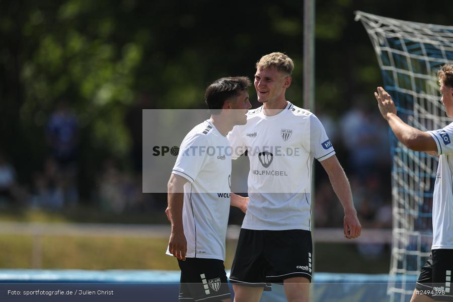 sport, action, Toto-Pokal Runde 1, Sportgelände, Fussball, FCS, FC06, Bad Kissingen, BFV, 19.07.2025, 1. FC Schweinfurt 1905, 1. FC 06 Bad Kissingen - Bild-ID: 2494398