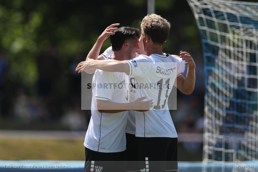 sport, action, Toto-Pokal Runde 1, Sportgelände, Fussball, FCS, FC06, Bad Kissingen, BFV, 19.07.2025, 1. FC Schweinfurt 1905, 1. FC 06 Bad Kissingen - Bild-ID: 2494399