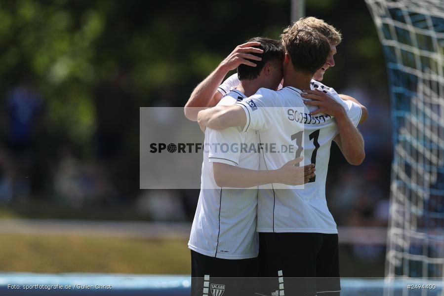 sport, action, Toto-Pokal Runde 1, Sportgelände, Fussball, FCS, FC06, Bad Kissingen, BFV, 19.07.2025, 1. FC Schweinfurt 1905, 1. FC 06 Bad Kissingen - Bild-ID: 2494400