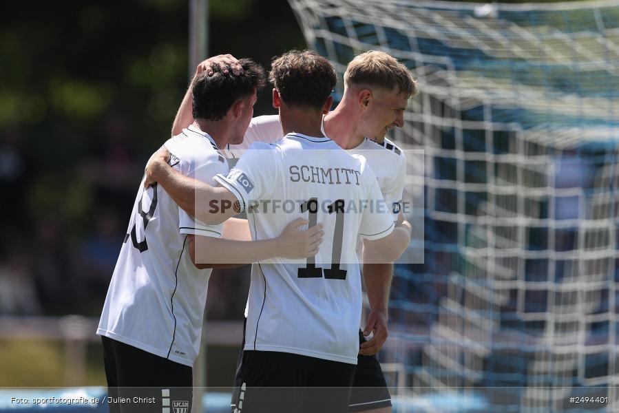 sport, action, Toto-Pokal Runde 1, Sportgelände, Fussball, FCS, FC06, Bad Kissingen, BFV, 19.07.2025, 1. FC Schweinfurt 1905, 1. FC 06 Bad Kissingen - Bild-ID: 2494401
