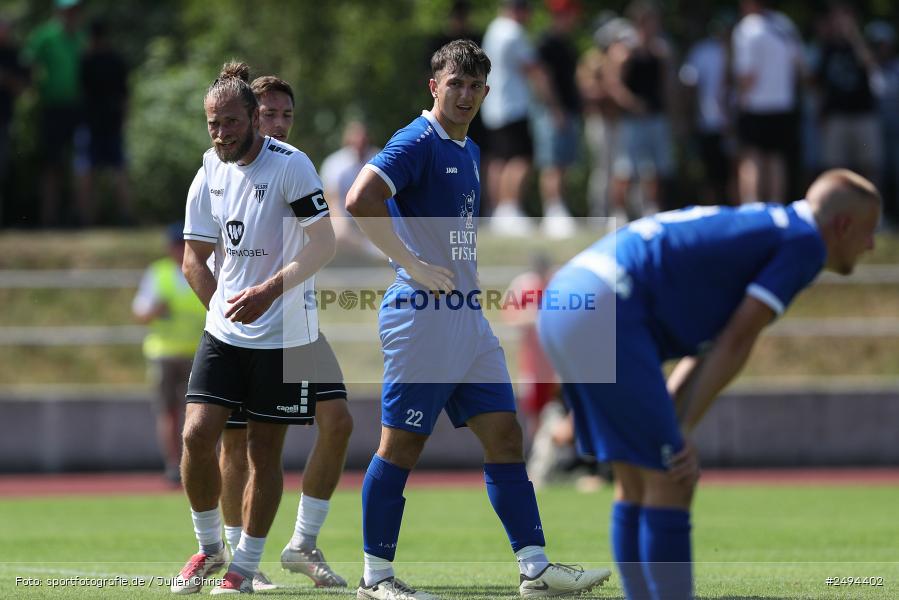 sport, action, Toto-Pokal Runde 1, Sportgelände, Fussball, FCS, FC06, Bad Kissingen, BFV, 19.07.2025, 1. FC Schweinfurt 1905, 1. FC 06 Bad Kissingen - Bild-ID: 2494402