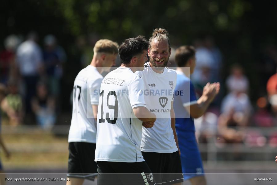 sport, action, Toto-Pokal Runde 1, Sportgelände, Fussball, FCS, FC06, Bad Kissingen, BFV, 19.07.2025, 1. FC Schweinfurt 1905, 1. FC 06 Bad Kissingen - Bild-ID: 2494405