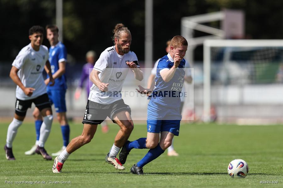 sport, action, Toto-Pokal Runde 1, Sportgelände, Fussball, FCS, FC06, Bad Kissingen, BFV, 19.07.2025, 1. FC Schweinfurt 1905, 1. FC 06 Bad Kissingen - Bild-ID: 2494409