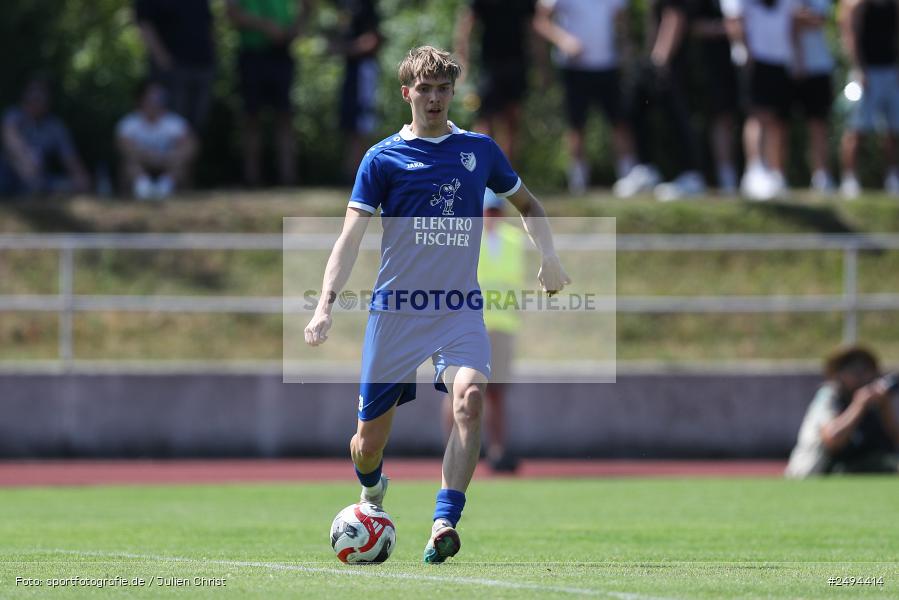 sport, action, Toto-Pokal Runde 1, Sportgelände, Fussball, FCS, FC06, Bad Kissingen, BFV, 19.07.2025, 1. FC Schweinfurt 1905, 1. FC 06 Bad Kissingen - Bild-ID: 2494414