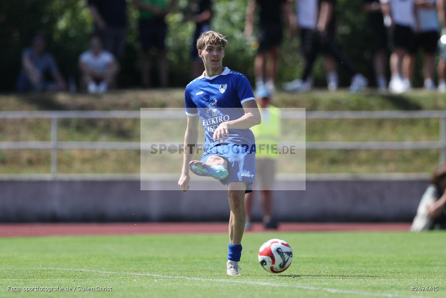 sport, action, Toto-Pokal Runde 1, Sportgelände, Fussball, FCS, FC06, Bad Kissingen, BFV, 19.07.2025, 1. FC Schweinfurt 1905, 1. FC 06 Bad Kissingen - Bild-ID: 2494415
