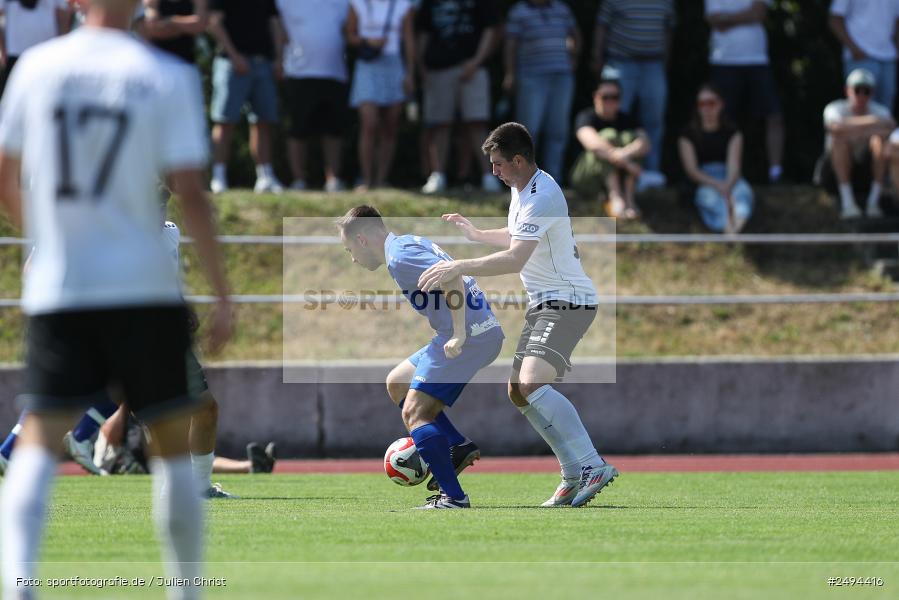 sport, action, Toto-Pokal Runde 1, Sportgelände, Fussball, FCS, FC06, Bad Kissingen, BFV, 19.07.2025, 1. FC Schweinfurt 1905, 1. FC 06 Bad Kissingen - Bild-ID: 2494416