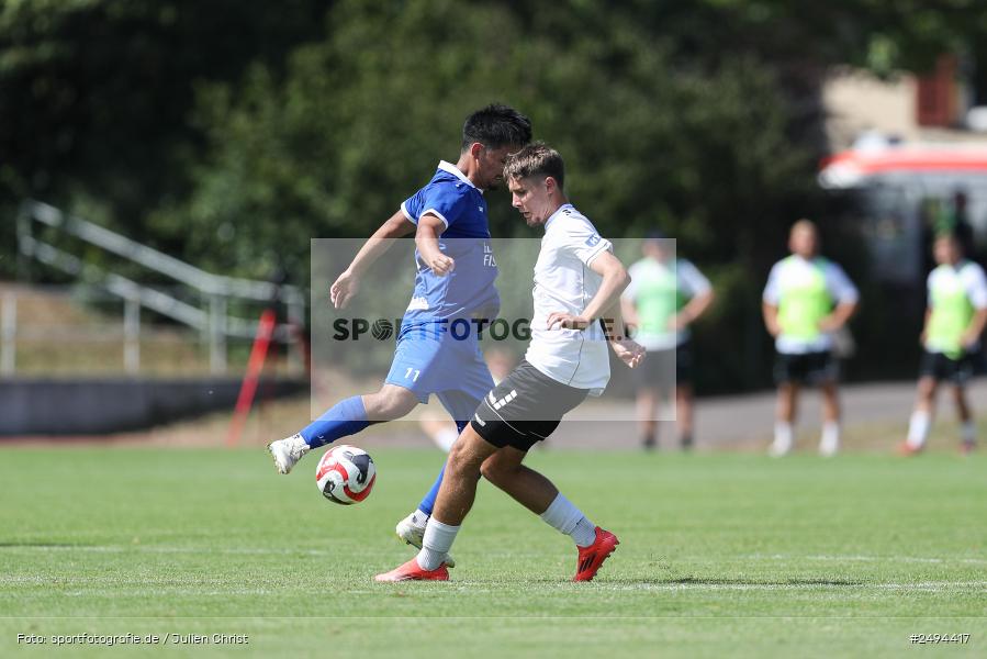 sport, action, Toto-Pokal Runde 1, Sportgelände, Fussball, FCS, FC06, Bad Kissingen, BFV, 19.07.2025, 1. FC Schweinfurt 1905, 1. FC 06 Bad Kissingen - Bild-ID: 2494417
