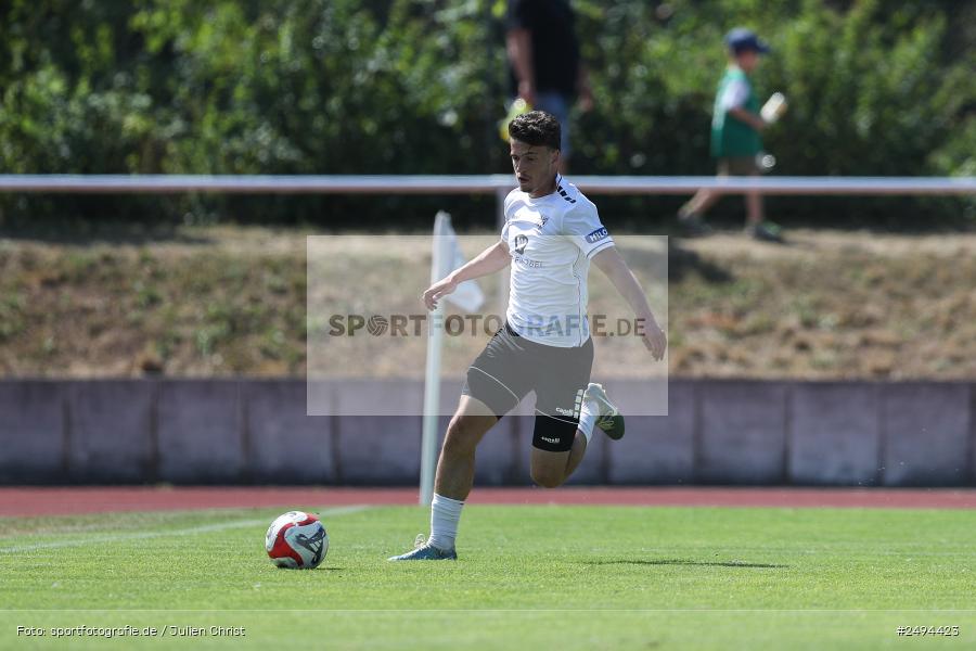 sport, action, Toto-Pokal Runde 1, Sportgelände, Fussball, FCS, FC06, Bad Kissingen, BFV, 19.07.2025, 1. FC Schweinfurt 1905, 1. FC 06 Bad Kissingen - Bild-ID: 2494423