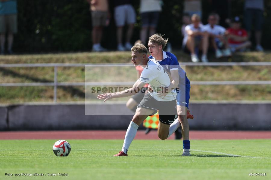sport, action, Toto-Pokal Runde 1, Sportgelände, Fussball, FCS, FC06, Bad Kissingen, BFV, 19.07.2025, 1. FC Schweinfurt 1905, 1. FC 06 Bad Kissingen - Bild-ID: 2494428