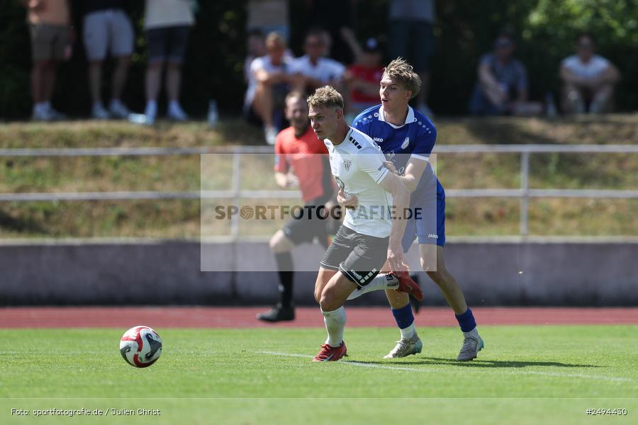 sport, action, Toto-Pokal Runde 1, Sportgelände, Fussball, FCS, FC06, Bad Kissingen, BFV, 19.07.2025, 1. FC Schweinfurt 1905, 1. FC 06 Bad Kissingen - Bild-ID: 2494430