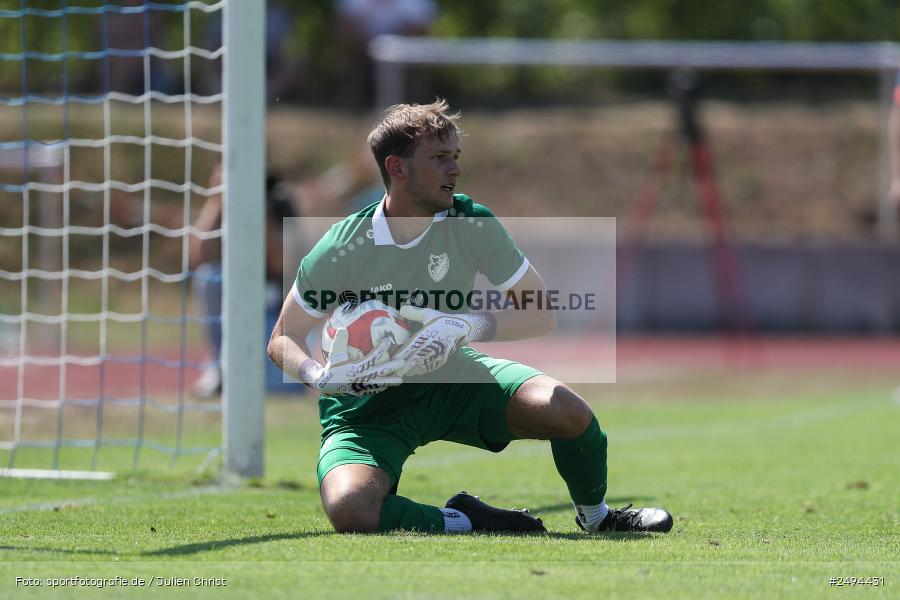 sport, action, Toto-Pokal Runde 1, Sportgelände, Fussball, FCS, FC06, Bad Kissingen, BFV, 19.07.2025, 1. FC Schweinfurt 1905, 1. FC 06 Bad Kissingen - Bild-ID: 2494431