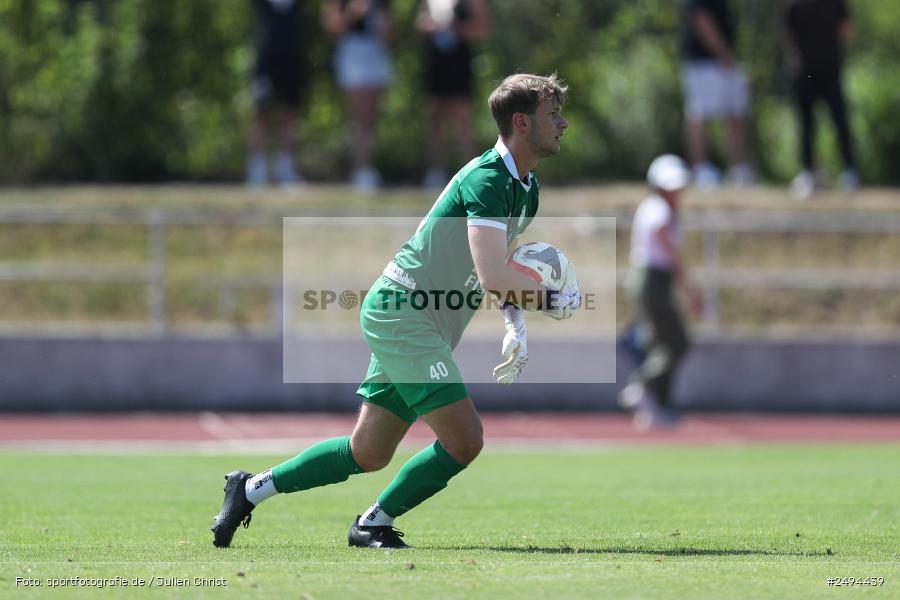 sport, action, Toto-Pokal Runde 1, Sportgelände, Fussball, FCS, FC06, Bad Kissingen, BFV, 19.07.2025, 1. FC Schweinfurt 1905, 1. FC 06 Bad Kissingen - Bild-ID: 2494439