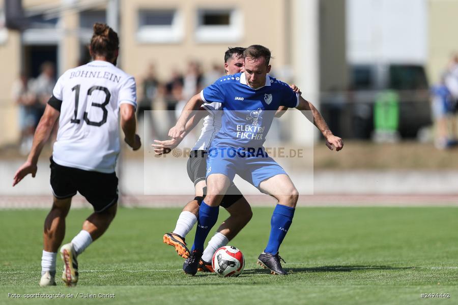 sport, action, Toto-Pokal Runde 1, Sportgelände, Fussball, FCS, FC06, Bad Kissingen, BFV, 19.07.2025, 1. FC Schweinfurt 1905, 1. FC 06 Bad Kissingen - Bild-ID: 2494442
