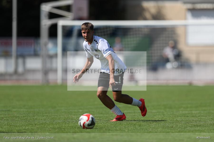 sport, action, Toto-Pokal Runde 1, Sportgelände, Fussball, FCS, FC06, Bad Kissingen, BFV, 19.07.2025, 1. FC Schweinfurt 1905, 1. FC 06 Bad Kissingen - Bild-ID: 2494445