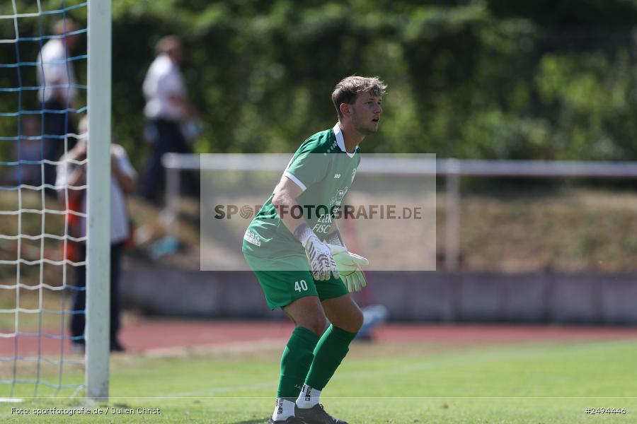 sport, action, Toto-Pokal Runde 1, Sportgelände, Fussball, FCS, FC06, Bad Kissingen, BFV, 19.07.2025, 1. FC Schweinfurt 1905, 1. FC 06 Bad Kissingen - Bild-ID: 2494446