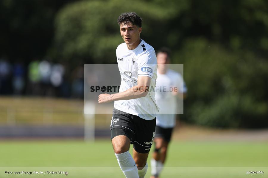 sport, action, Toto-Pokal Runde 1, Sportgelände, Fussball, FCS, FC06, Bad Kissingen, BFV, 19.07.2025, 1. FC Schweinfurt 1905, 1. FC 06 Bad Kissingen - Bild-ID: 2494450
