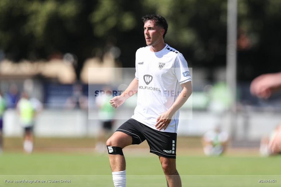 sport, action, Toto-Pokal Runde 1, Sportgelände, Fussball, FCS, FC06, Bad Kissingen, BFV, 19.07.2025, 1. FC Schweinfurt 1905, 1. FC 06 Bad Kissingen - Bild-ID: 2494451