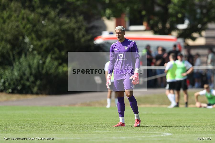 sport, action, Toto-Pokal Runde 1, Sportgelände, Fussball, FCS, FC06, Bad Kissingen, BFV, 19.07.2025, 1. FC Schweinfurt 1905, 1. FC 06 Bad Kissingen - Bild-ID: 2494452