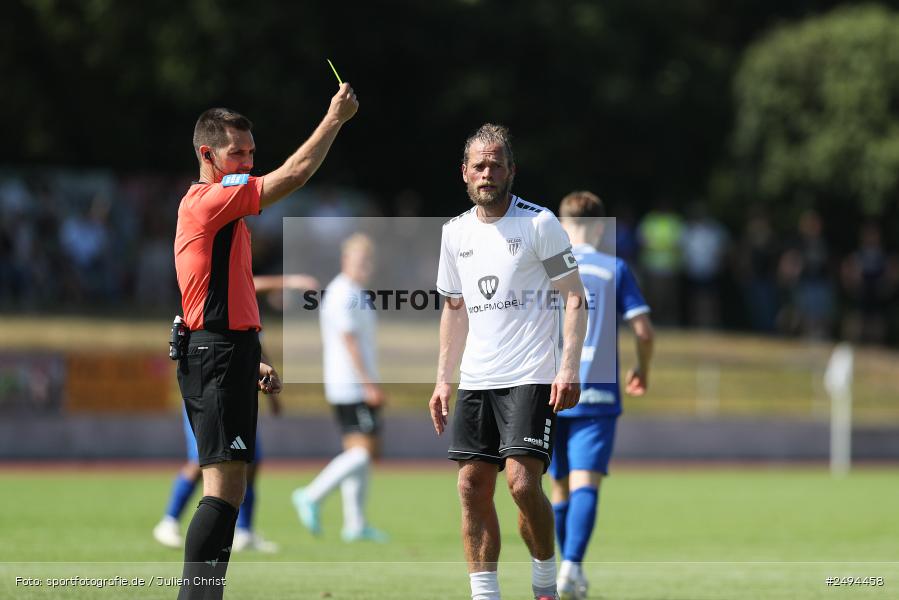 sport, action, Toto-Pokal Runde 1, Sportgelände, Fussball, FCS, FC06, Bad Kissingen, BFV, 19.07.2025, 1. FC Schweinfurt 1905, 1. FC 06 Bad Kissingen - Bild-ID: 2494458