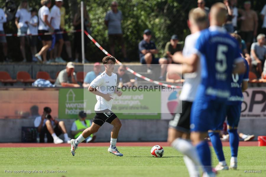 sport, action, Toto-Pokal Runde 1, Sportgelände, Fussball, FCS, FC06, Bad Kissingen, BFV, 19.07.2025, 1. FC Schweinfurt 1905, 1. FC 06 Bad Kissingen - Bild-ID: 2494465