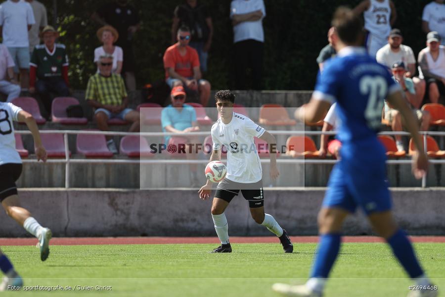 sport, action, Toto-Pokal Runde 1, Sportgelände, Fussball, FCS, FC06, Bad Kissingen, BFV, 19.07.2025, 1. FC Schweinfurt 1905, 1. FC 06 Bad Kissingen - Bild-ID: 2494468