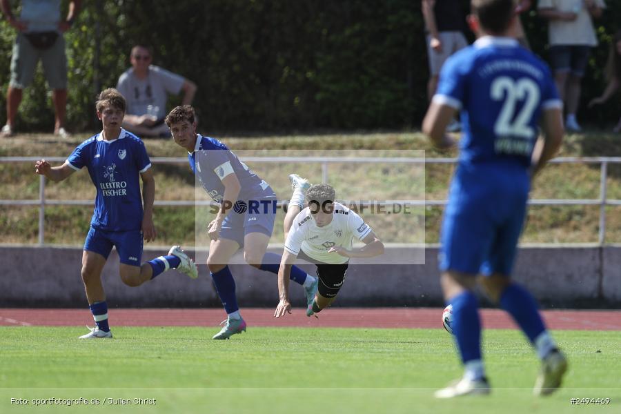 sport, action, Toto-Pokal Runde 1, Sportgelände, Fussball, FCS, FC06, Bad Kissingen, BFV, 19.07.2025, 1. FC Schweinfurt 1905, 1. FC 06 Bad Kissingen - Bild-ID: 2494469