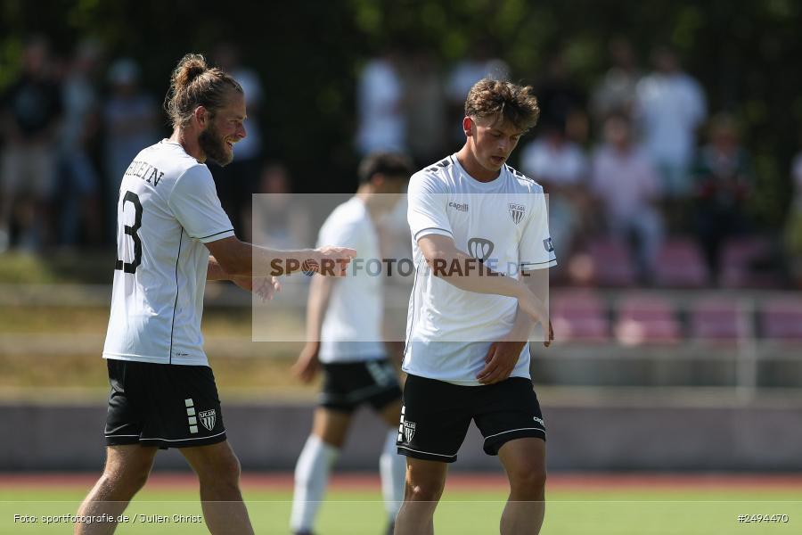 sport, action, Toto-Pokal Runde 1, Sportgelände, Fussball, FCS, FC06, Bad Kissingen, BFV, 19.07.2025, 1. FC Schweinfurt 1905, 1. FC 06 Bad Kissingen - Bild-ID: 2494470