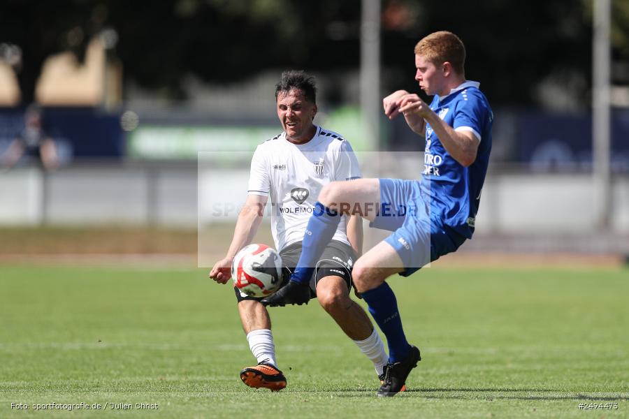 sport, action, Toto-Pokal Runde 1, Sportgelände, Fussball, FCS, FC06, Bad Kissingen, BFV, 19.07.2025, 1. FC Schweinfurt 1905, 1. FC 06 Bad Kissingen - Bild-ID: 2494473