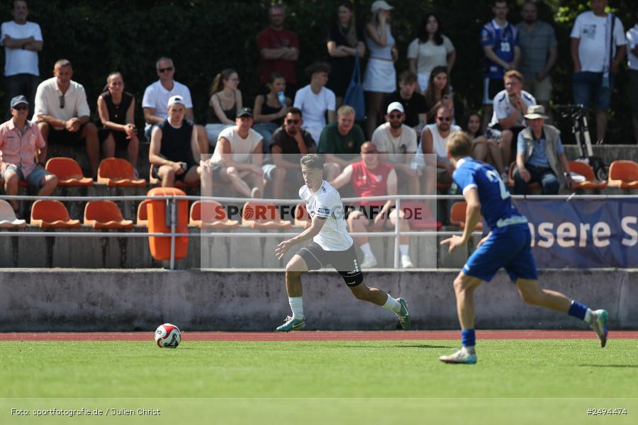 sport, action, Toto-Pokal Runde 1, Sportgelände, Fussball, FCS, FC06, Bad Kissingen, BFV, 19.07.2025, 1. FC Schweinfurt 1905, 1. FC 06 Bad Kissingen - Bild-ID: 2494474