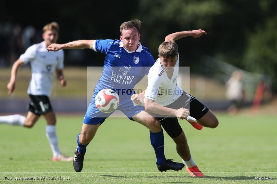sport, action, Toto-Pokal Runde 1, Sportgelände, Fussball, FCS, FC06, Bad Kissingen, BFV, 19.07.2025, 1. FC Schweinfurt 1905, 1. FC 06 Bad Kissingen - Bild-ID: 2494479